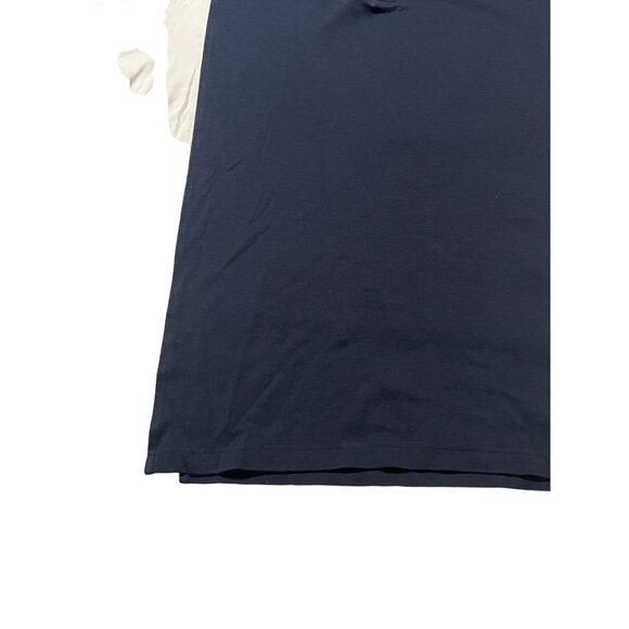 Bugatchi Polo Shirt Men's Size Medium Red White Blue Comfort Stretch Excellent V - Picture 5 of 5